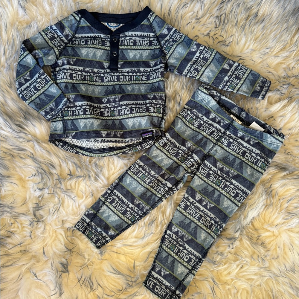 Patagonia BaseLayer Capeline 3-6 months